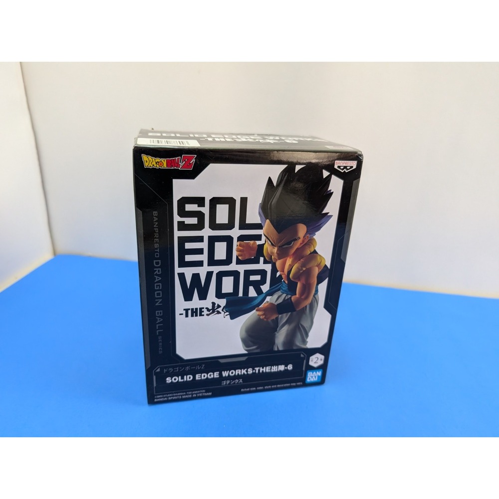 Banpresto Dragon Ball Z Solid Edge Works Vol.6 Gotenks Figure teal